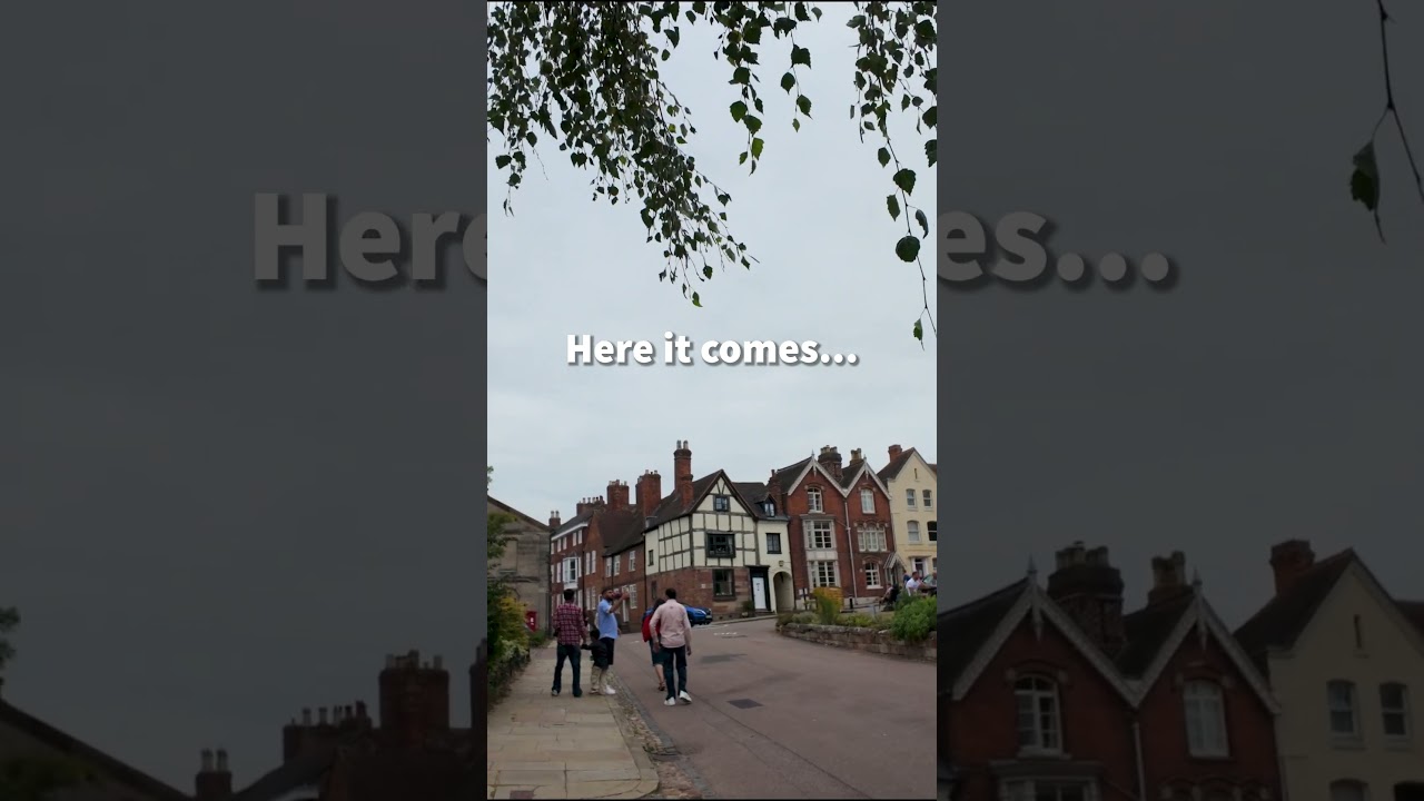 Magical sight in Lichfield, UK 