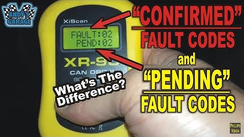 The Difference Between Pending & Confirmed Fault Codes (Andy’s Garage: Episode - 174)