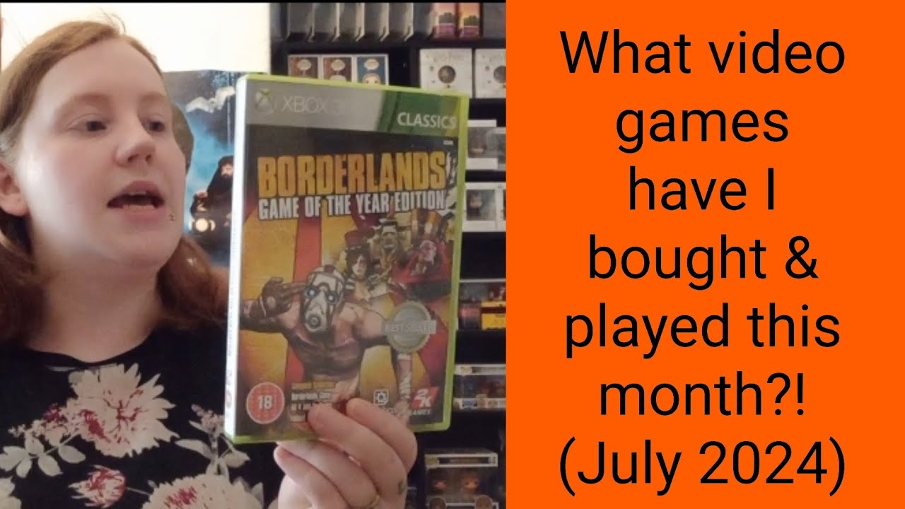 What video games have I bought & played this month?! (July 2024)