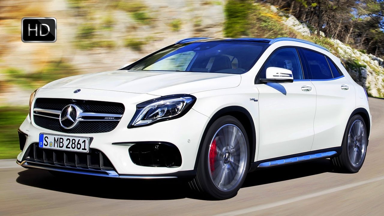 2018 Mercedes Amg Gla 45 4matic Compact Suv Road Driving Footage Hd
