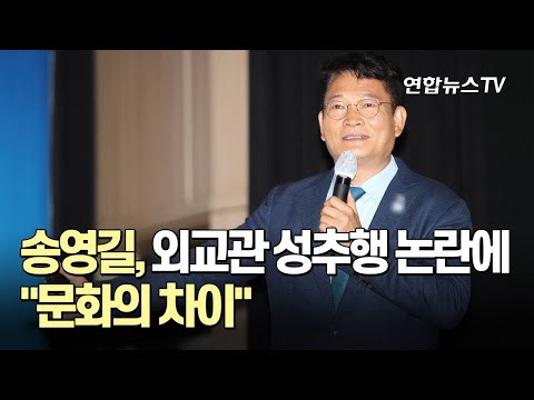 송영길, 외교관 성추행 논란에 &quot;문화의 차이&quot; / 연합뉴스TV (YonhapnewsTV)