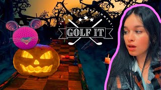 Insane spooky mini golf with friends -Golf It