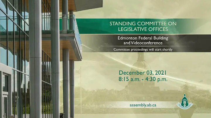 Standing Committee on Legislative Offices