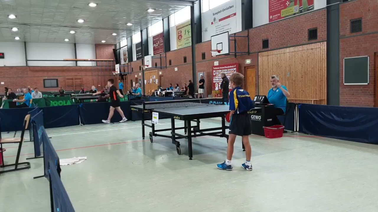 Verbandsrangliste U11 Miko Kim gegen Felix Kramer