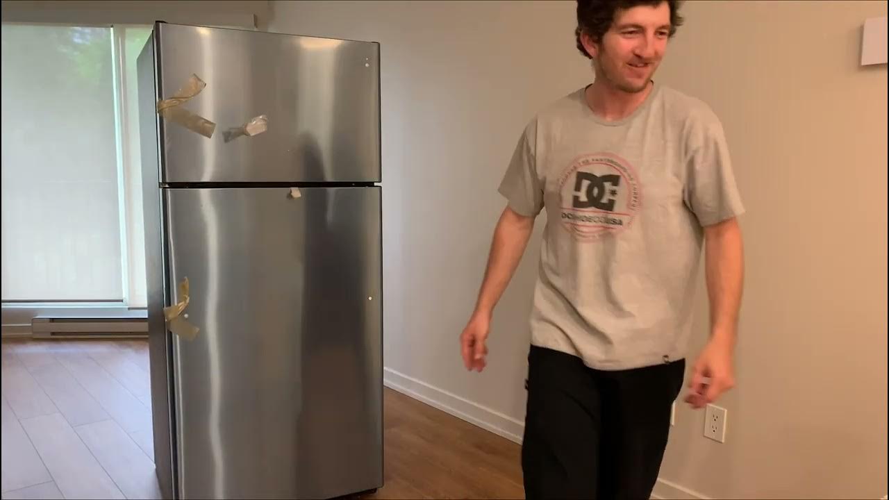 How to change the door swing on a GE fridge from right to left. YouTube