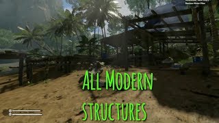 Green Hell | All Modern Structures And Their Locations!