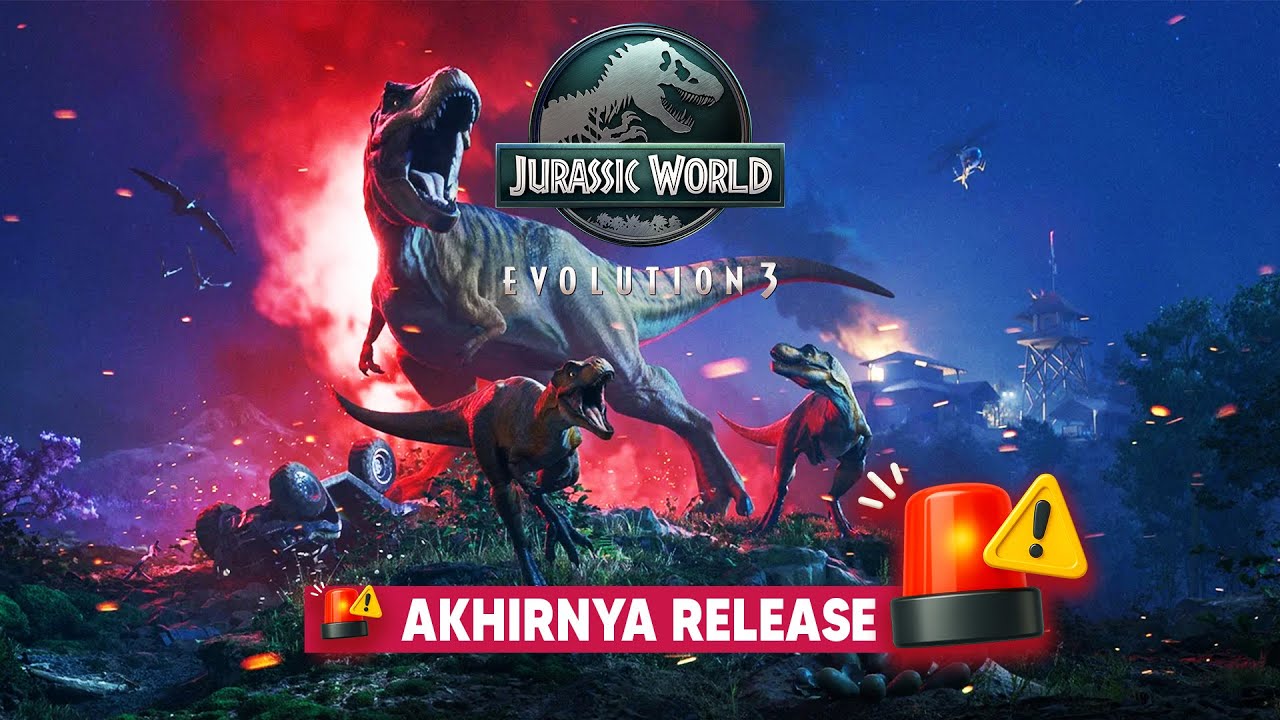JURASSIC WORLD EVOLUTION 3 - CAMPAIGN MODE Dulu Gak Sih!