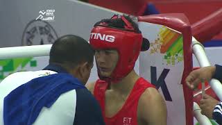 U21 Boys 56 Kg Boxing Final - Soubam Singh Vs Akash Kumar | Khelo India Youth Games 2020