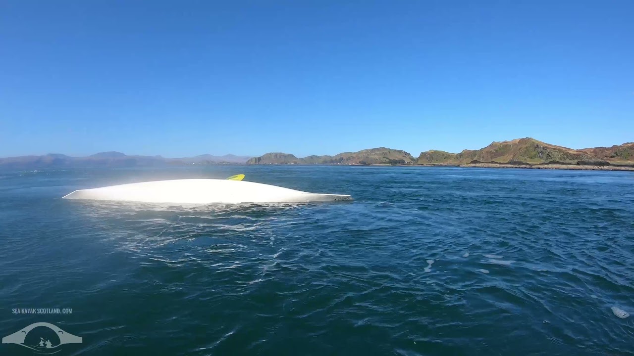 Sea kayaker self rescue from whirlpool YouTube