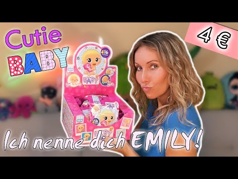 Cutie Baby Display Unboxing 🍼 I named her EMILY and she does funny things 😅👶