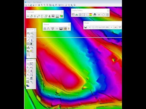 GROUND EDDITING2#TSCAN TMODEL TOOLS#LIDAR JOB#MICROSTATION