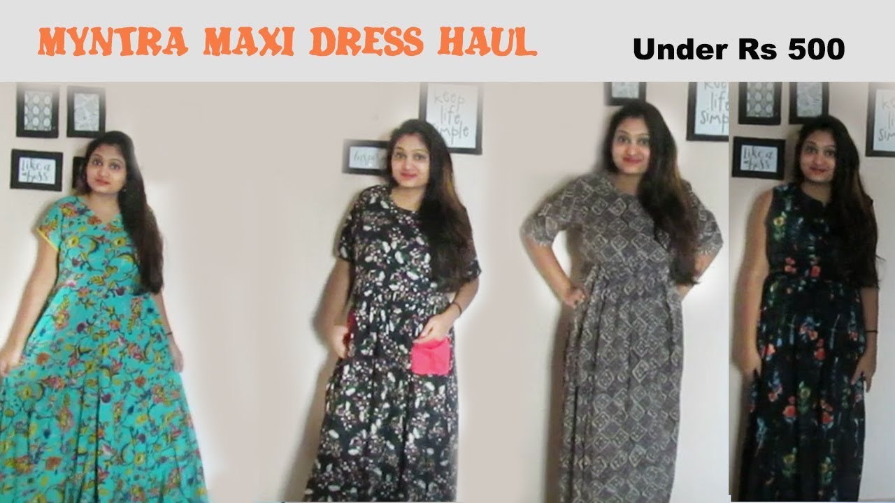 maxi dress under 500 rs