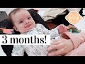 3 MONTH BABY + POSTPARTUM UPDATE | Reflux, sleeping, feeding updates | KAYLA BUELL