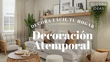 ¿Qué es un interior atemporal?