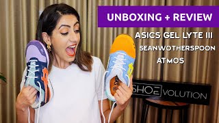 UNBOXING & REVIEW Asics Gel Lyte iii x Sean Wotherspoon x Atmos