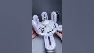 Đèn chùm quạt điện E27 Quạt trần ổ cắm 60W có thể điều chỉnh 3 tốc độ có đèn. #giadunggiadinh #short
