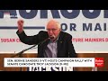 Bernie Sanders Says Democracy Is 'Not Billionaires Buying Elections'