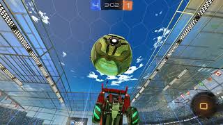 Brother vs Bot - Match 1 (My custom Rocket League Bot)