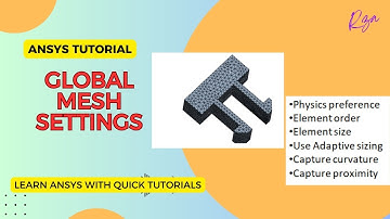Ansys Meshing Tutorial for Beginners | Global Mesh Settings Explained [Part 1]