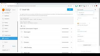 Google Dialogflow | SmallTalk | Chatbots | part 3