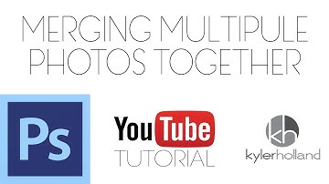 Photoshop CS6 Tutorial: Merging Multiple Photos *ADVANCED*