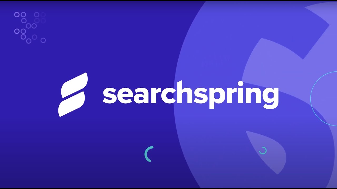 Searchspring video thumbnail