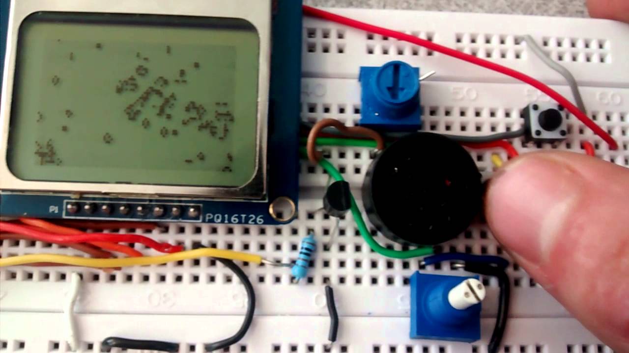 Game of life on mbed. First year project at UoL