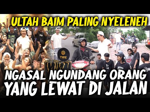 INI BARU PESTA RAKYAT. ORANG2 GAK DIKENAL DIAJAK MASUK KE ACARA ULANG TAHUN BAIM