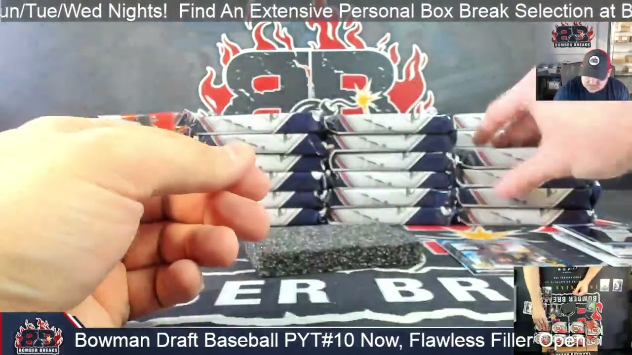 2025 Bowman Draft Baseball Pick Your Team #10 4 Hobby Box Half Case Break 1 26 26