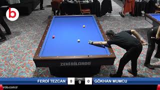 Ferdi Tezcan - Gökhan Mumcu 3 Bant Bilardo Maçı