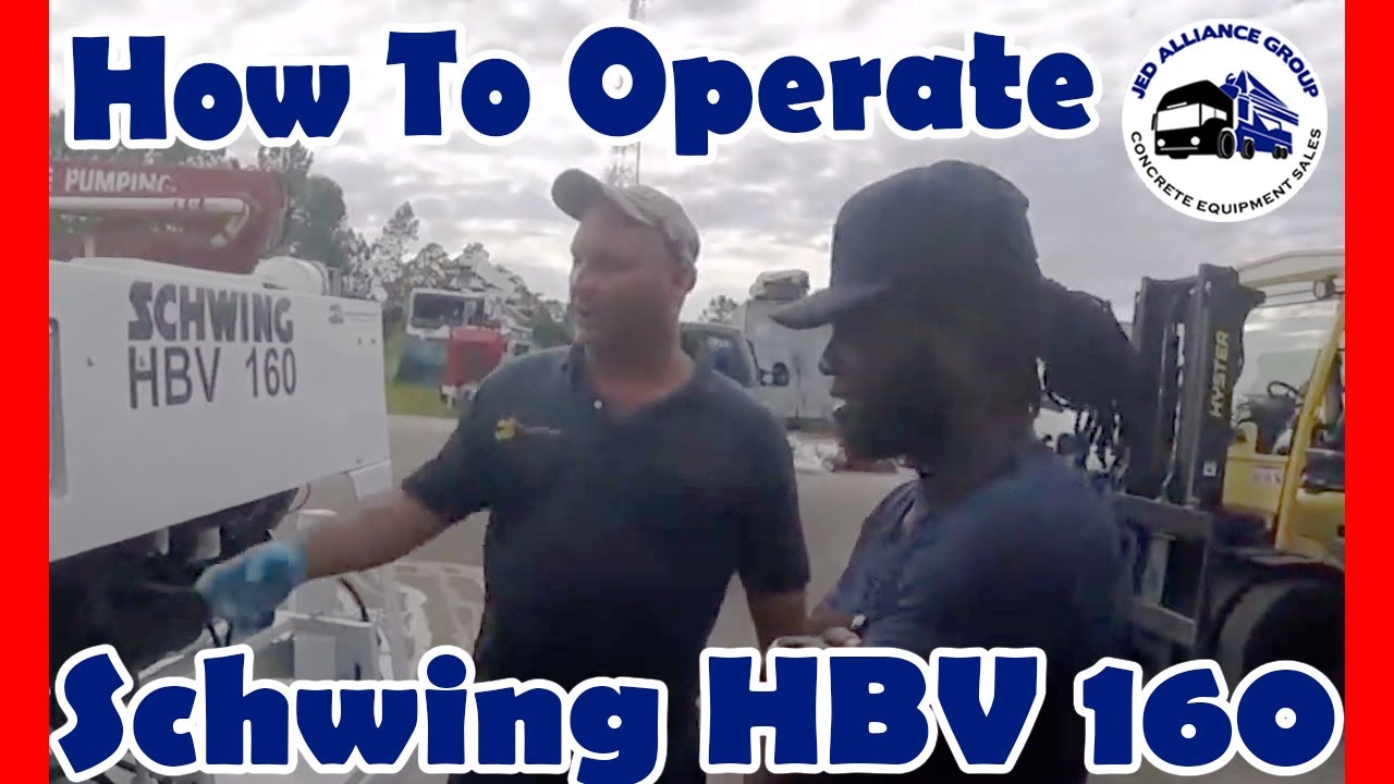 🚀Learning The Basics SCHWING Concrete Pump | 📓Complete Operational Tutorial