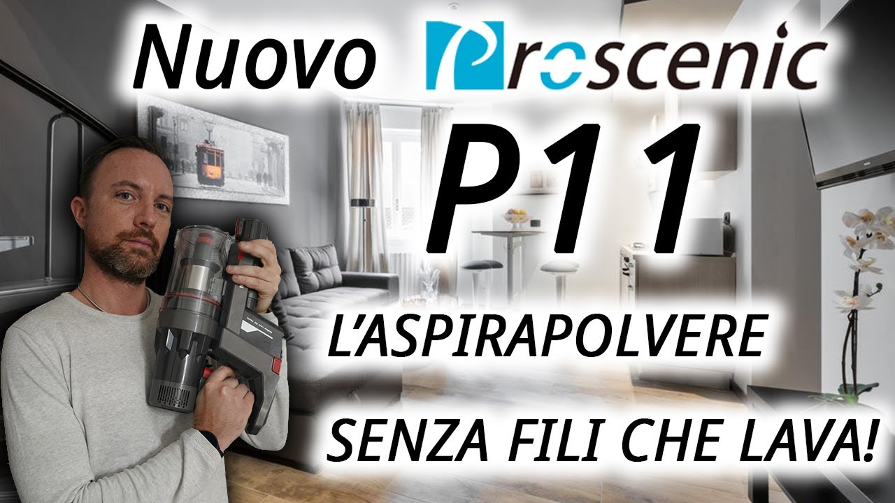 Proscenic P10 VS Dyson V10: Chi Vincerà?!? - YouTube