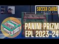 Panini prizm english premier league hobby 202324 soccer unboxing  manchester united rookie hit