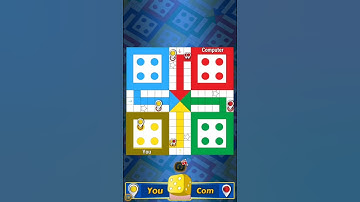 Ludo game in 2 player gameplay #ludo #ytshort #viralshort #shorts
