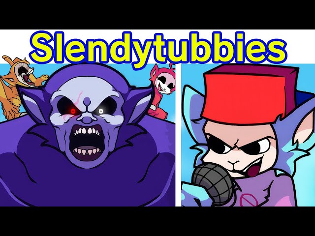 Friday Night Funkin' VS Slendytubbies | Funkin In The Massacre Night (FNF Mod/Horror) (Tinky Winky) class=