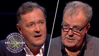 Jeremy Clarkson Tricks Piers Morgan! | Who Wants To Be A Millionaire