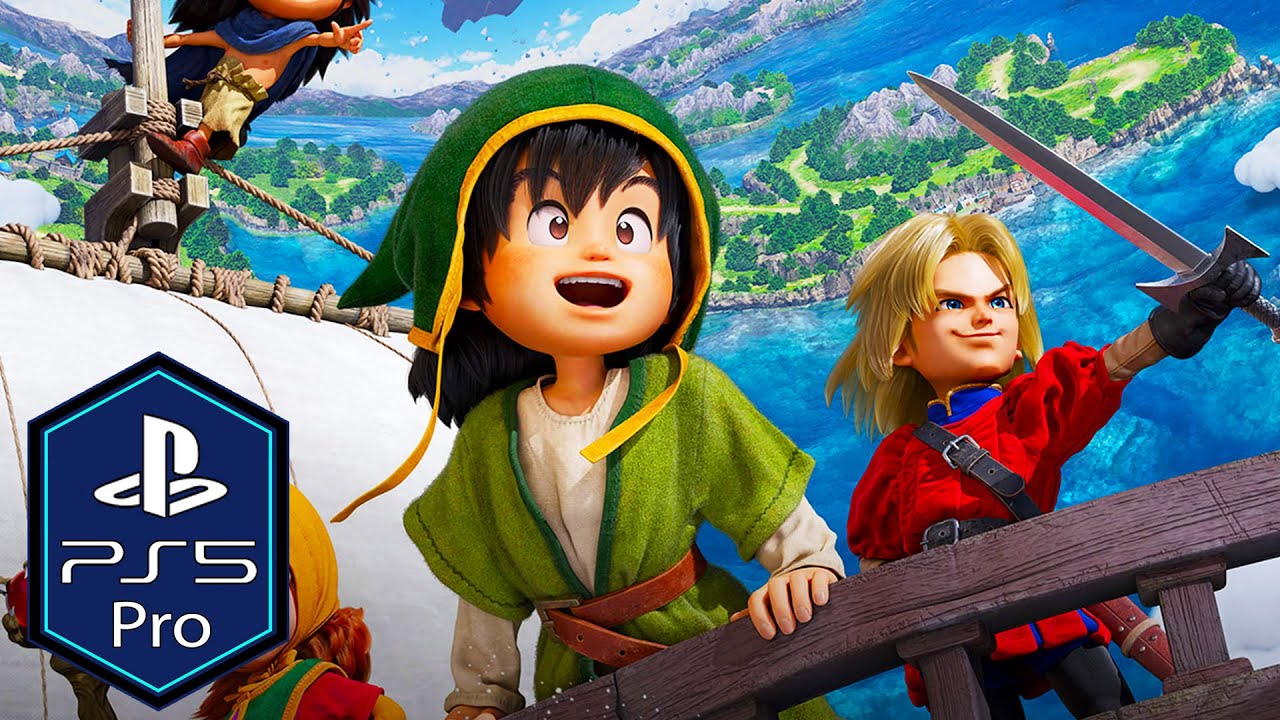 Dragon Quest 7 Reimagined PS5 Pro Gameplay