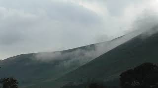 Cumulus Fractus Clouds from Orographic Uplift (Timelapse)