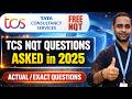 TCS NQT Questions Asked in 2025 | TCS NQT Actual Questions | TCS NQT Hiring