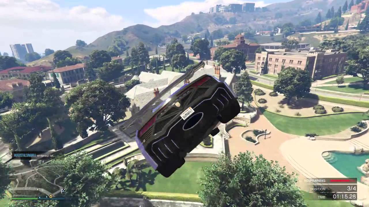 Grand Theft Auto V_Races with owl YouTube