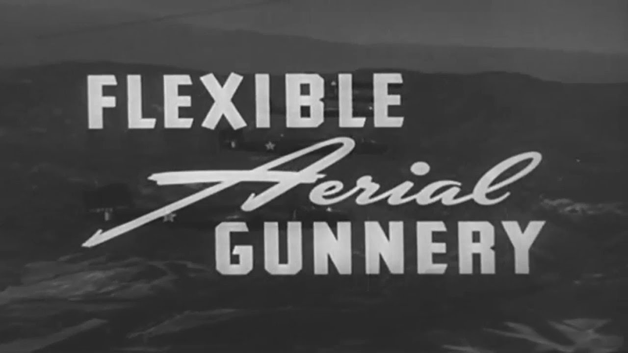 Aerial Gunnery | 1943 | World War 2 Training Documentary |