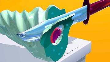 ASMR Slicing -All Levels Gameplay Walkthrough iOS/Android -Satisfying Video