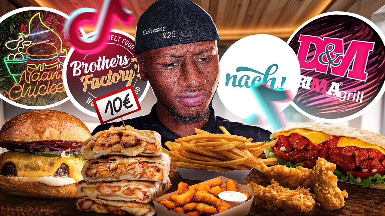 Je Teste Les Fast-food du Peuple ! De Tiktok