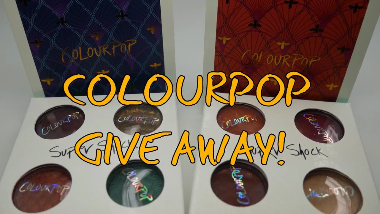 Colourpop Fall Edit and Studio 1400 GIVEAWAY!! (CLOSED)