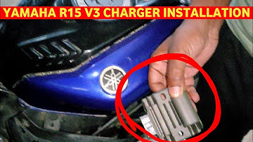 r15 v3 battery charging problem | yamaha r15 v3 battery  problem | r15 v3 charger problem