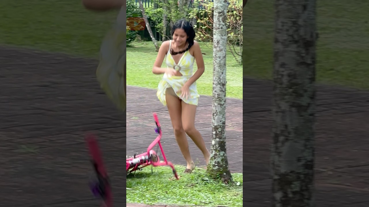 La bici 🚲 sorpresa 😰 muy feliz 😀 broma de humor