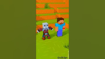 Pillager Encounters Herobrine on the Villager map ⌚⚡ | Transform Watch #shorts #minecraft