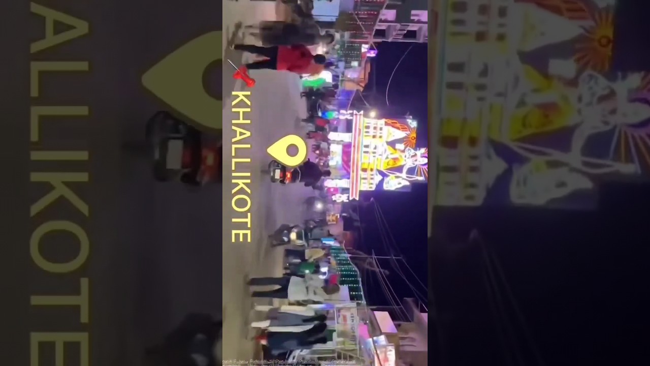 Happy Dussehra!📍KHALLIKOTE 2023 || 