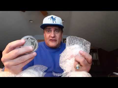 Unboxing 135 Total Ounces Of Silver Towne 5 Oz Buffalo Rounds From ISN(International Silver Network)
