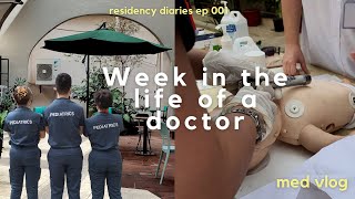 Med Vlog: First Month of Pediatric Residency & adjusting to residency | Ian Sta Maria